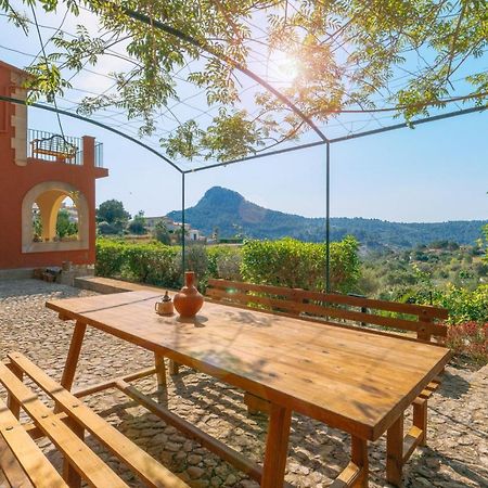 Wunderschöne ruhige Finca mit Pool in Galilea Galilea  Exterior foto