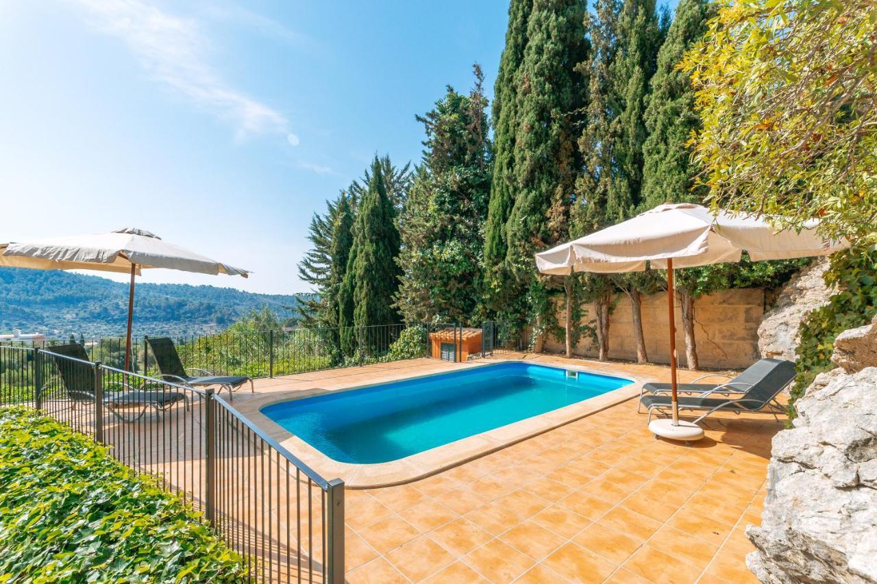 Wunderschöne ruhige Finca mit Pool in Galilea Galilea  Exterior foto