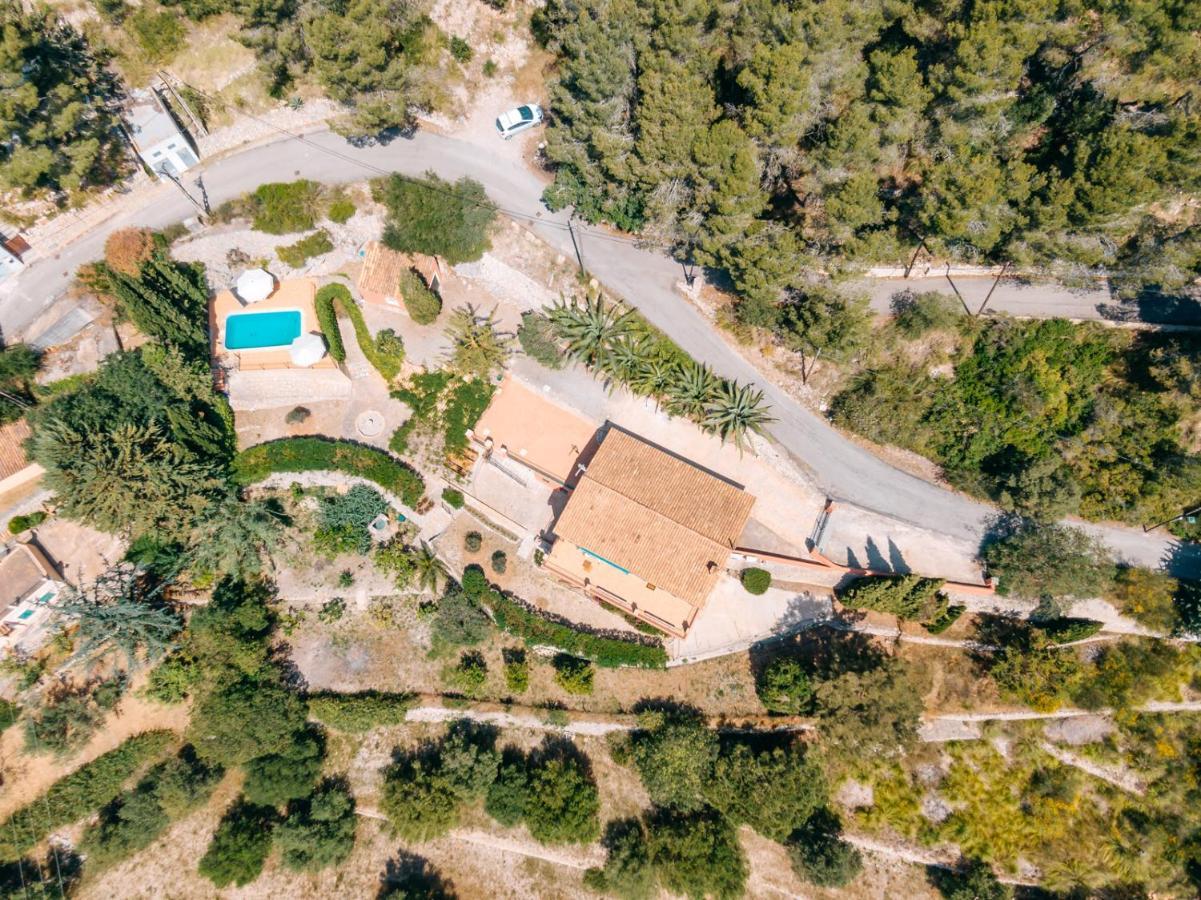 Wunderschöne ruhige Finca mit Pool in Galilea Galilea  Exterior foto